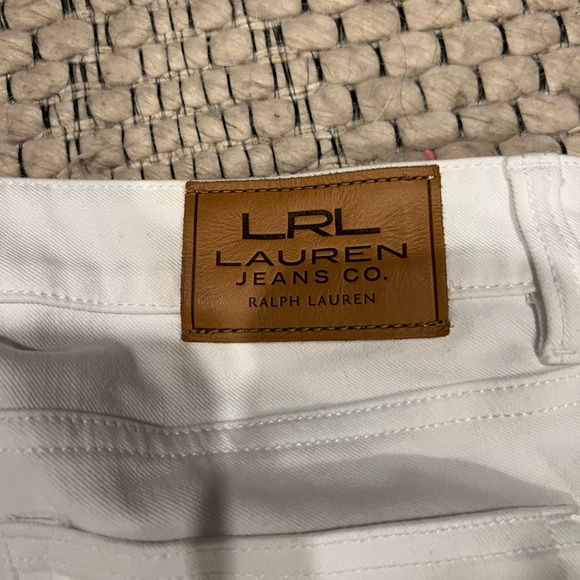 Ralph Lauren White classic straight cropped jeans - Picture 10 of 12
